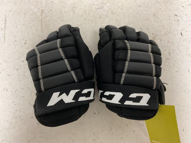 Used CCM EDGE Youth Gloves Black 9" 11855-S000208947