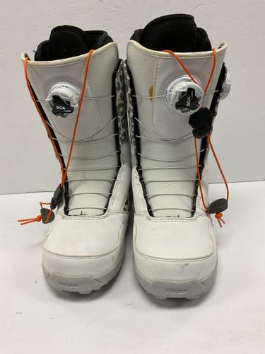 Used ThirtyTwo STW BOUBL BOA Womens Snowboard Boots White Senior 6 11855-S000208925