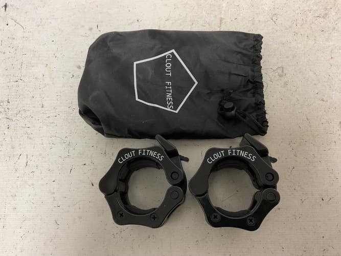 Used CLOUT FITNESS OLYMPIC CLAMPS Exercise Accessory Other 11855-S000208892
