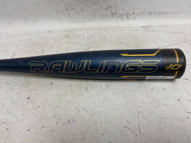 Used Rawlings UT1V10 BB/SB USSSA 2 3/4 Bat Navy Blue 29" 11855-S000208873