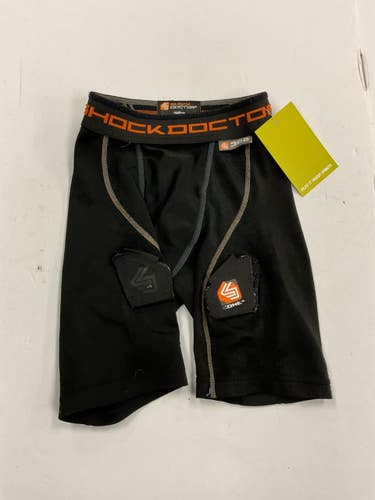 Used Shock DR 362 Junior Hockey Bottom Black And Orange XS 11855-S000208851