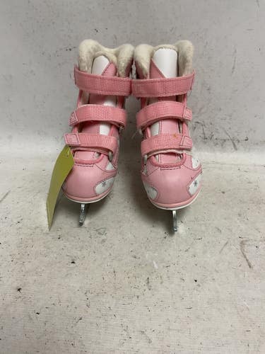 Used Jackson SOFTEC Girls Softboot Skate White And Pink Youth 11.0 11855-S000208840
