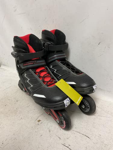Used Bladerunner ADVANTAGE PRO Senior Rec Fitness Skates Black Senior 10 11855-S000208828