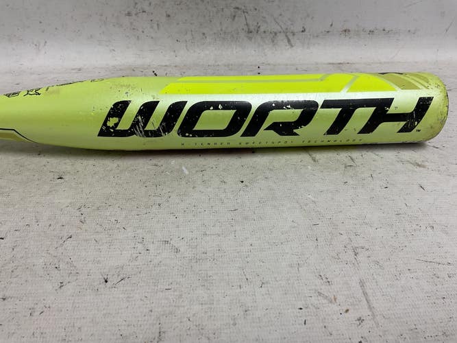 Used Worth FPLA11 BB/SB Fastpitch Bat Yellow 27" 11855-S000208757