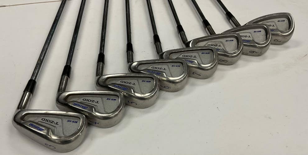 Used Mizuno T ZOID MX-15 Mens Iron Set RH 3I-PW 11855-S000208734