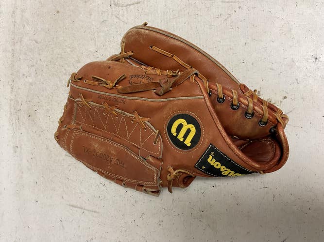 Used Wilson THE A2000 XL BB/SB Glove RH Throw Brown 13" 11855-S000208673
