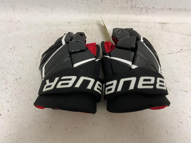 Used Bauer VAPOR 3X Senior Gloves Black 14" 11855-S000208643