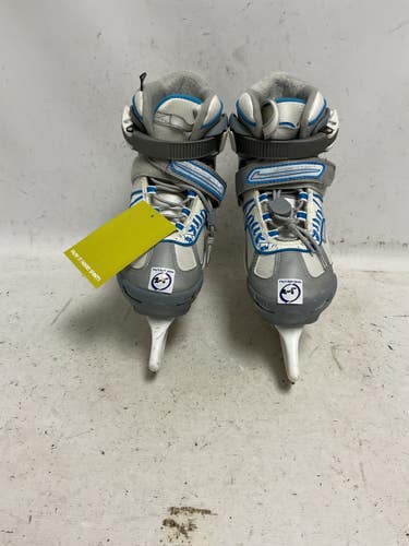Used Bladerunner MICRO XTG Boys Softboot Skate White Adjustable 11855-S000208635