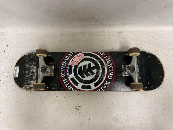 Used Element EARTH WIND FIRE WATER Complete Skateboard Black Regular 11855-S000208600