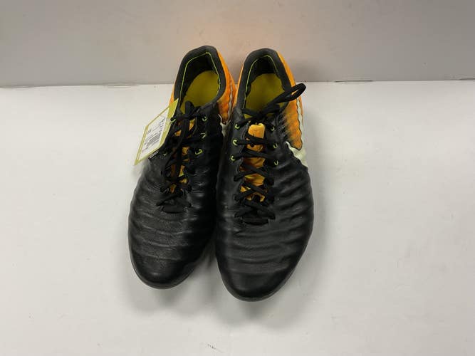 Used Nike 897752-008 Soccer Cleats Black And Orange Senior 9 11855-S000208572