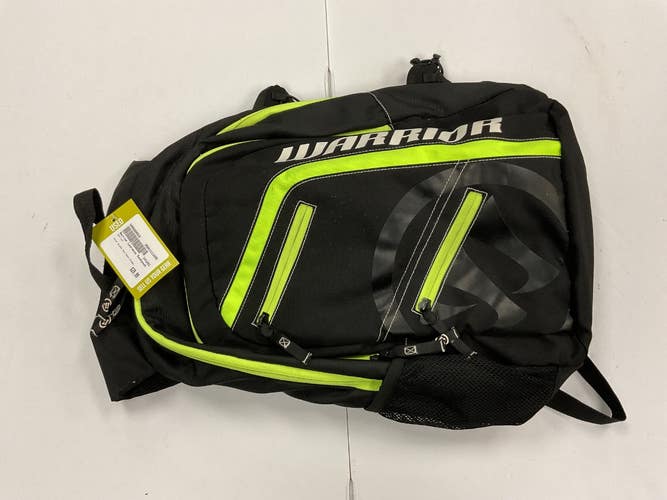 Used Warrior Player Backpack Black And Neon Green 11855-S000208533