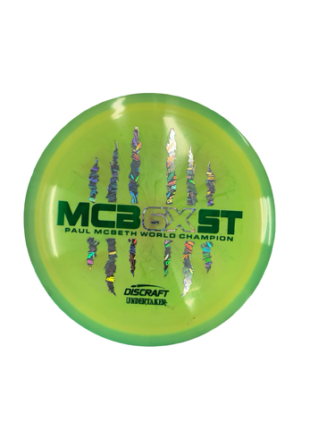 Used Discraft UNDERTAKER Disc Golf Driver Green 11682-S000138544