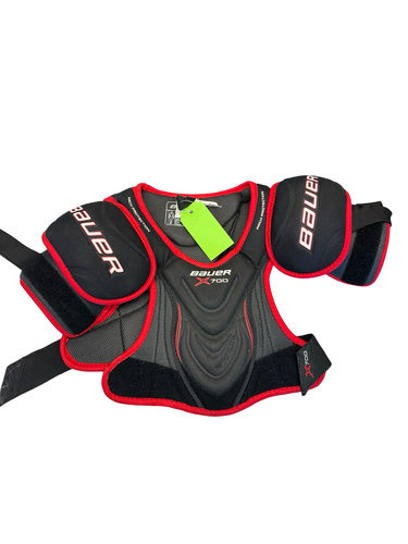 Used Bauer X7OO SHOULDER PADS Junior Shoulder Pads SM 11682-S000138509