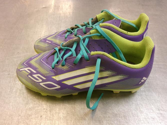 Used Adidas Soccer Cleats Purple Junior 03.5 11339-S000206482