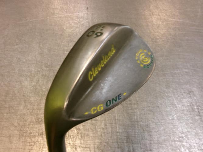 Used Cleveland CG ONE Golf Wedge Mens LH 60 Degree 11339-S000206471