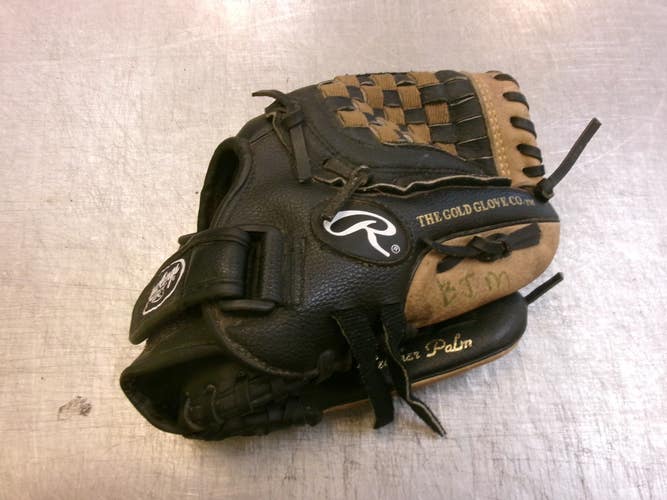 Used Rawlings PLAY MAKER SERIES BB/SB Glove RH Throw Black 10 1/2" 11339-S000206451