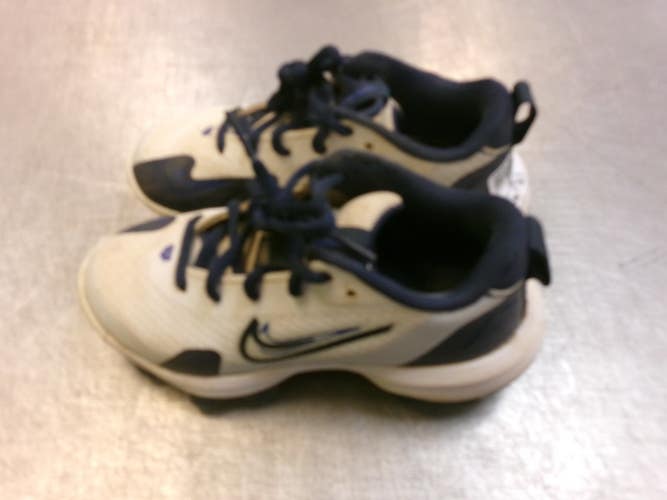 Used Nike DIAMOND FAST FLEX BB/SB Cleats Navy Blue Youth 12.0 11339-S000206408