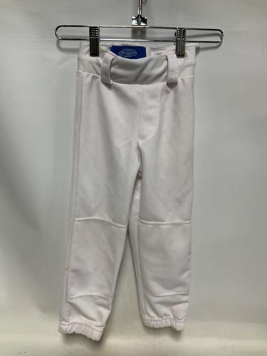 Used Louisville Slugger WHITE BB/SB Pant Boys White XXS 11823-S000041578