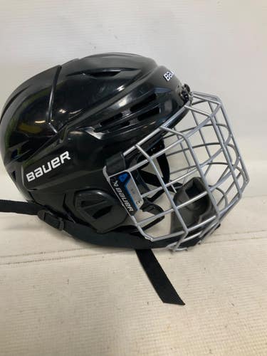 Used Bauer REAKT 55 Helmet Cage Combo Black SM 11823-S000041575