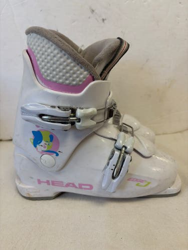 Mondo 22 & 22.5 Kid's HEAD Edge J All Mountain Ski Boots (Used)