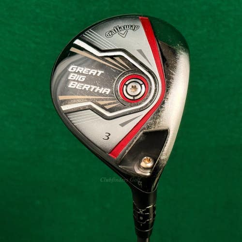 Callaway Great Big Bertha 2015 15 Fairway 3 Wood Aldila Synergy 50-S Stiff