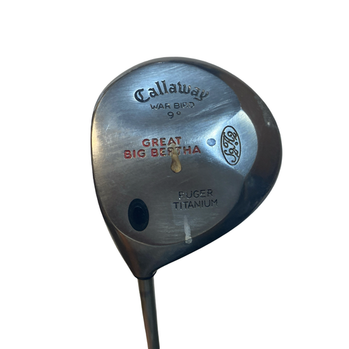 Used Callaway GREAT BIG BERTHA RUGER TITANIUM Mens Driver LH 9.0 Degree 11706-S000386326
