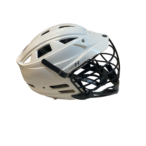 Used Cascade CPX R Lacrosse Helmet White MD 11706-S000386169