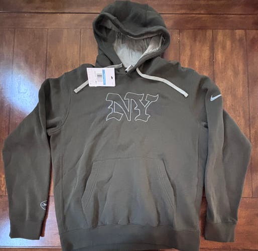 New York Jets Nike Rivalries Collection Gotham Green Club Hoodie Adult Medium NW