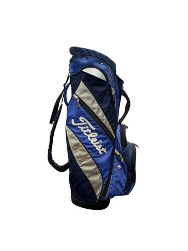 Used Titleist 14 ORG CART BAG Mens Cart Bag Navy Blue 11835-S000211996
