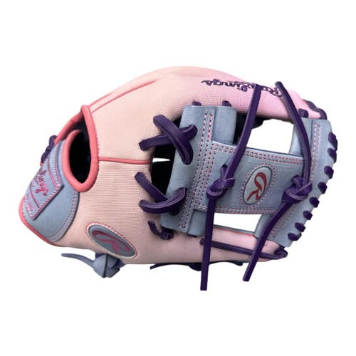 Used Rawlings PROR206SB-2PEP BB/SB Glove RH Throw Pink 12" 11835-S000211994