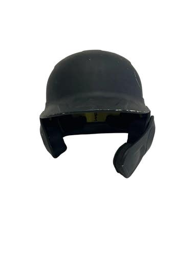 Used Rawlings MACH EXT Batting Helmet No Mask Black One Size 11692-S000156741