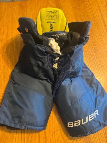 Junior Medium Bauer Supreme 2S Hockey Pants (Used)