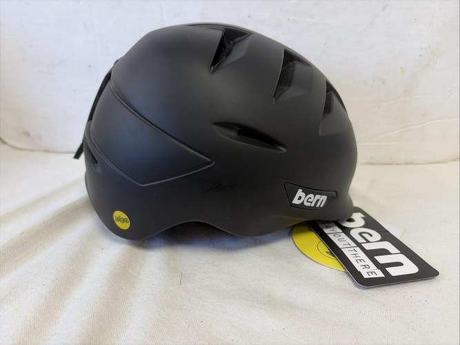Brand New Adult Size Small BERN MIPS Ski & Snowboard Helmet. Black