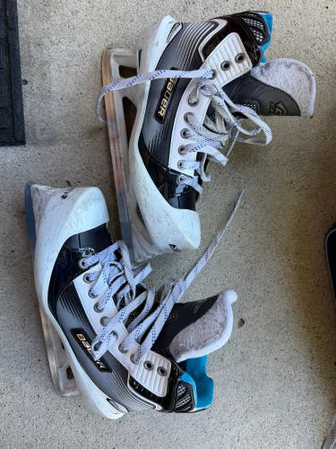 Bauer Reactor Hockey Skates Regular Width 9 (Used)