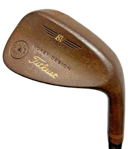 Titleist Vokey Oil Can Gap Wedge 52*08 RH Rifle 5.5 Flighted Stiff Steel 36"