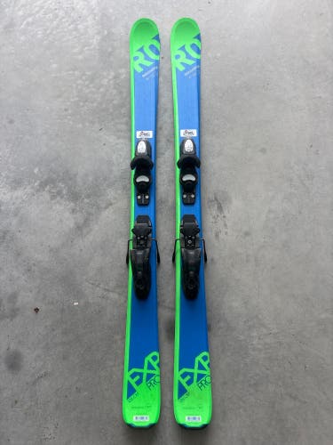 Rossignol Experience Pro 128 cm Skis With Look Kid-X 4.5 Bindings (Used)