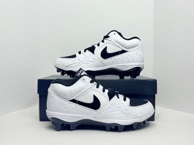 Men's Size M 9.5 (W 10.5) Air Jordan Mid Top Molded Cleats (New) Jordan Stadium 90 Low TD HQ0210-100