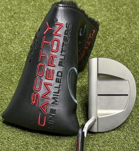 Scotty Cameron Super Select Golo 6 Mallet Putter 35" Inch w/ Headcover MINT!