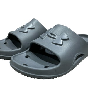 Gray Under Armour Sandals Bakersfield Condors Pro Stock (Used) 5925