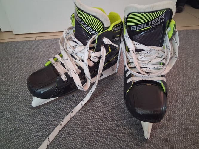 Bauer GSX Hockey Goalie Skates 7 (Used)