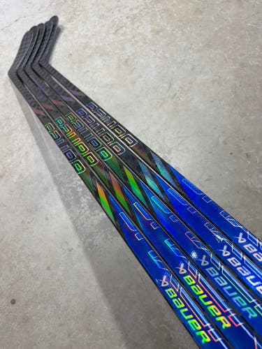 5 PACK 95 Flex P92M Senior Bauer Tracer Right Hand Hockey Stick (New) Pro Stock