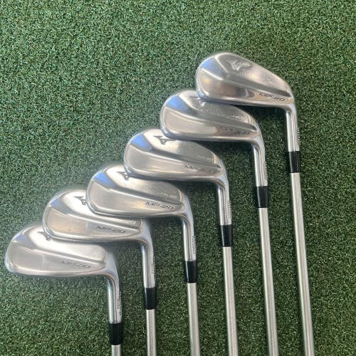 Mizuno MP 20 HMB Iron Set 5-PW KBS Tour C-Taper Lite 105 Regular Steel +1
