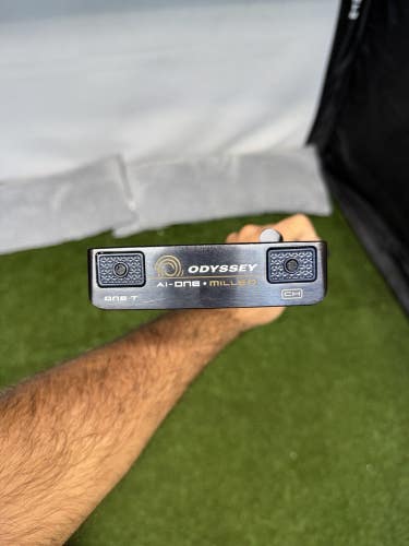 Odyssey Ai-One Milled One T CH Putter Stroke Lab 90 Shaft RH W HC 35.5 Inches