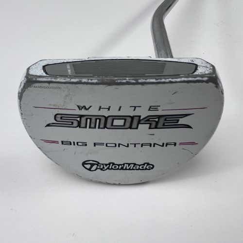 TaylorMade White Smoke Big Fontana Putter 34" Mens RH