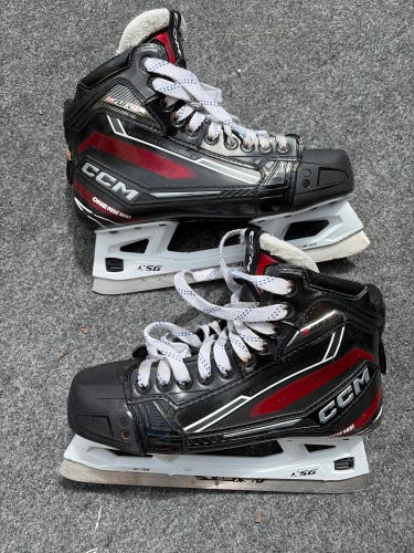 2025 CCM EFlex 6.9 Hockey Goalie Skates Regular Width 8 (Used)