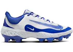 Size 10 - Nike Alpha Huarache Elite 4 Low MCS White Blue FD6255-106