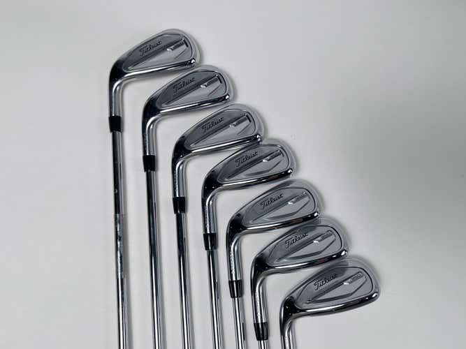 LEFTY Titleist T350 2023 Iron Set 5-PW+GW True Temper AMT R300 Red Regular LH