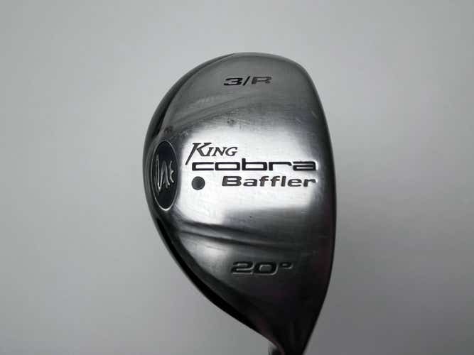 Cobra Baffler 2005 3 Hybrid 20* Aldila NV HL 65g Stiff Graphite Mens RH