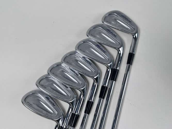Mizuno MP 60 Iron Set 4-PW True Temper Dynalite Gold S300 Stiff Steel Mens RH
