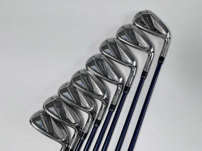 TaylorMade SIM2 MAX Iron Set 4-PW+GW Fujikura Ventus Blue 7-S Stiff RH